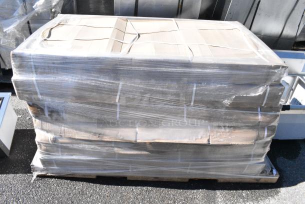 7 BRAND NEW SCRATCH AND DENT! Boxes of Metro SEC56-CTN1B SEC56C Chrome Stationary Wire Security Cabinet 62 1/2" x 27 1/4" x 66 13/16" ( X 7). 7 Times Your Bid! May Be Missing Pieces. - Image 1 of 4