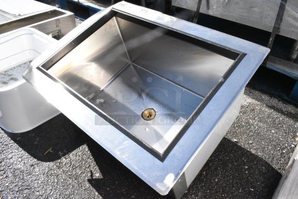 BRAND NEW SCRATCH AND DENT! Regency 600DIIB1824 18" x 24" Stainless Steel Drop-In Ice Bin - Image 3 of 6