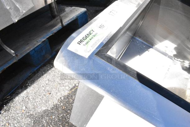 BRAND NEW SCRATCH AND DENT! Regency 600DIIB1824 18" x 24" Stainless Steel Drop-In Ice Bin - Image 5 of 6