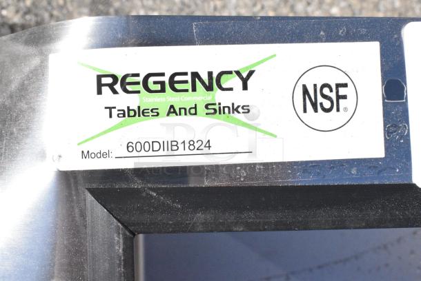 BRAND NEW SCRATCH AND DENT! Regency 600DIIB1824 18" x 24" Stainless Steel Drop-In Ice Bin - Image 6 of 6