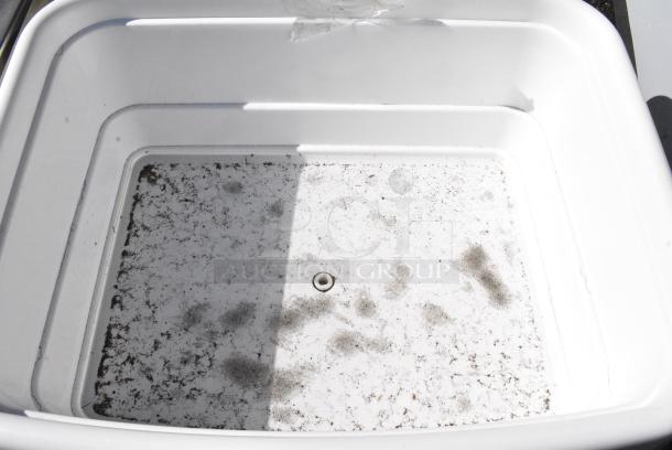 BRAND NEW SCRATCH AND DENT! White Poly Bin - Image 4 of 5