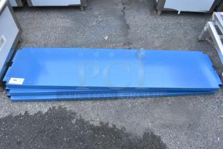3 BRAND NEW SCRATCH AND DENT! Metal Shelf Covers. 3 Times Your Bid!
