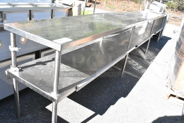 Stainless Steel 2 Tier Over Shelf. - Image 2 of 2