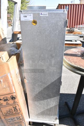 Lockwood Metal Commercial Enclosed Pan Rack.