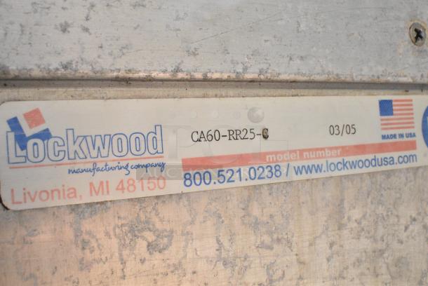 Lockwood Metal Commercial Enclosed Pan Rack. - Image 6 of 6