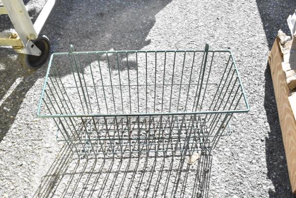 ALL ONE MONEY! Lot of Green Coated Racks to Wall Mount Storage - Image 2 of 5