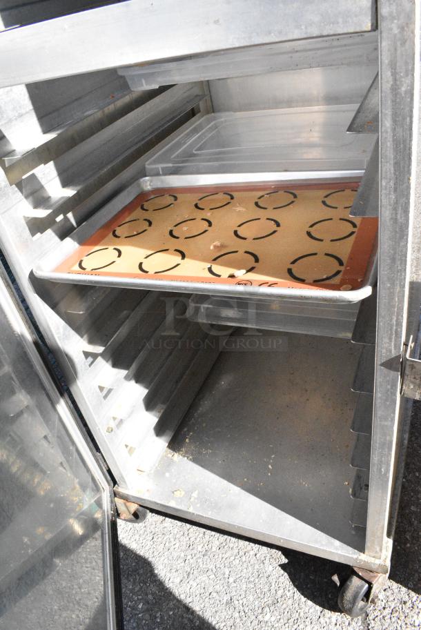 Nu Vu Metal Commercial Enclosed Pan Rack on Commercial Casters. - Image 5 of 7