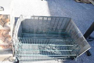 ALL ONE MONEY! Lot of Green Finish Pieces to Wall Mount Storage and Cover for Walk In Compressor