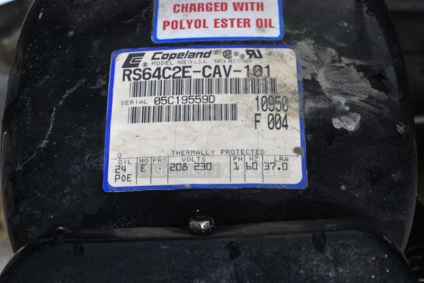 6'x4' Norlake SELF CONTAINED Walk In Freezer Box w/ Copeland RS64C2E-CAV-101 208/230 Volt, 1 Phase Compressor and Norlake Condenser. Information Provided By The Consignor But Not Verified By PCI Auctions. Picture of the Unit Before Removal Is Included In the Listing. - Image 3 of 13