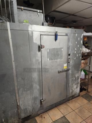 6'x4' Norlake SELF CONTAINED Walk In Freezer Box w/ Copeland RS64C2E-CAV-101 208/230 Volt, 1 Phase Compressor and Norlake Condenser. Information Provided By The Consignor But Not Verified By PCI Auctions. Picture of the Unit Before Removal Is Included In the Listing.