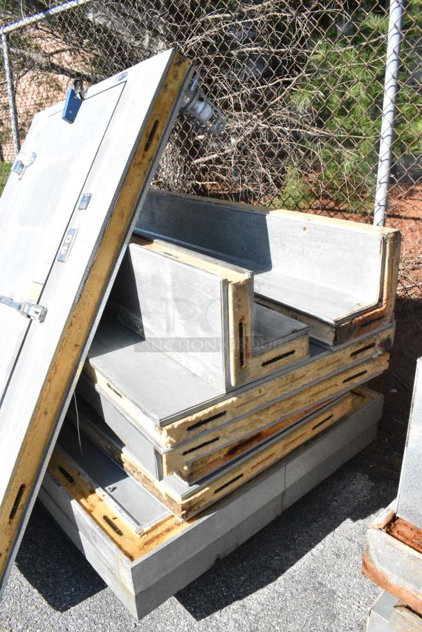 6'x4' Norlake SELF CONTAINED Walk In Freezer Box w/ Copeland RS64C2E-CAV-101 208/230 Volt, 1 Phase Compressor and Norlake Condenser. Information Provided By The Consignor But Not Verified By PCI Auctions. Picture of the Unit Before Removal Is Included In the Listing. - Image 9 of 13