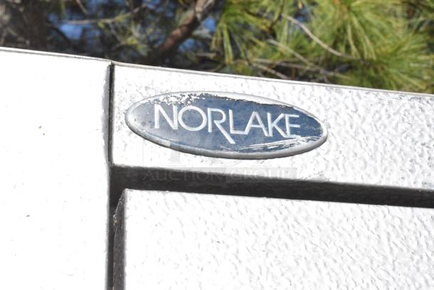 6'x4' Norlake SELF CONTAINED Walk In Cooler Box w/ Copeland RS43C2E-IAA-101 115 Volt, 1 Phase Compressor and Norlake CPB050DC-A 115 Volt, 1 Phase Condenser. Information Provided By The Consignor But Not Verified By PCI Auctions. Picture of the Unit Before Removal Is Included In the Listing. - Image 9 of 13
