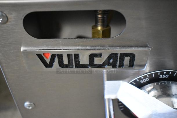 BRAND NEW SCRATCH AND DENT! Vulcan MSA48-102 Stainless Steel Commercial Countertop Natural Gas Powered Flat Top Griddle w/ Thermostatic Controls. 108,000 BTU. - Image 3 of 8