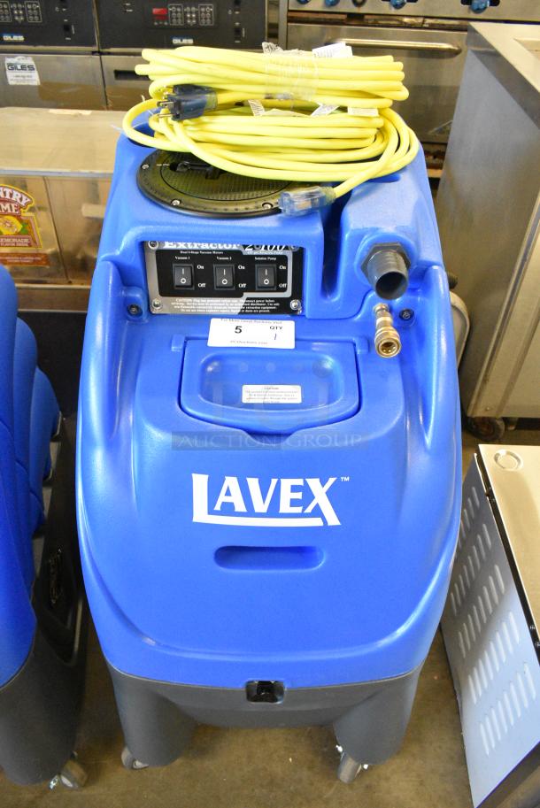 BRAND NEW SCRATCH AND DENT! Lavex 842CD122ST 2-Stage Cold Water Carpet Extractor - 12 Gallon, 100 PSI. Tested and Working! - Image 1 of 11