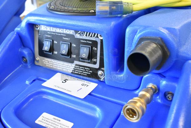 BRAND NEW SCRATCH AND DENT! Lavex 842CD122ST 2-Stage Cold Water Carpet Extractor - 12 Gallon, 100 PSI. Tested and Working! - Image 4 of 11