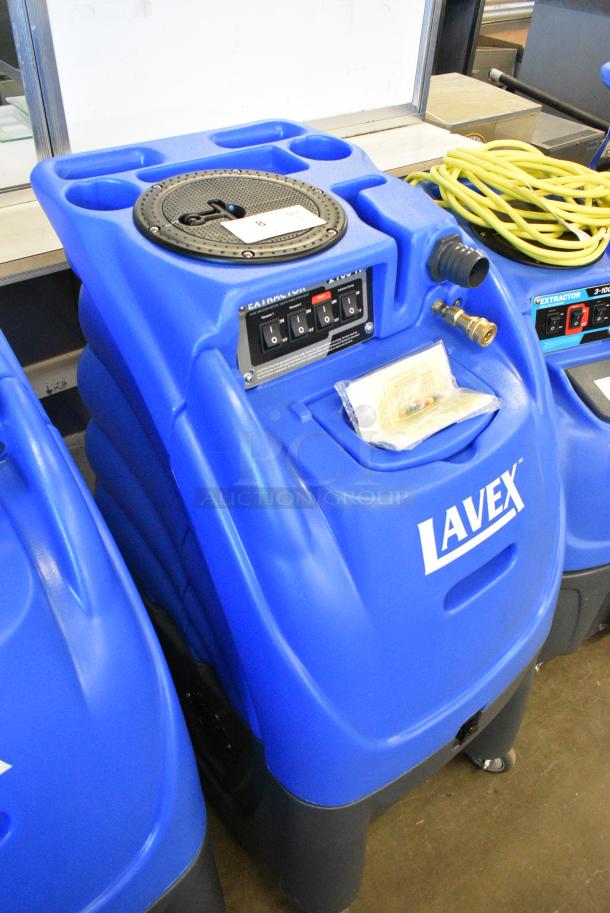 BRAND NEW SCRATCH AND DENT! Lavex 2100-H 100 PSI Dual Vacuum Motor Heated Water Carpet Extractor. Tested and Working! - Image 2 of 10