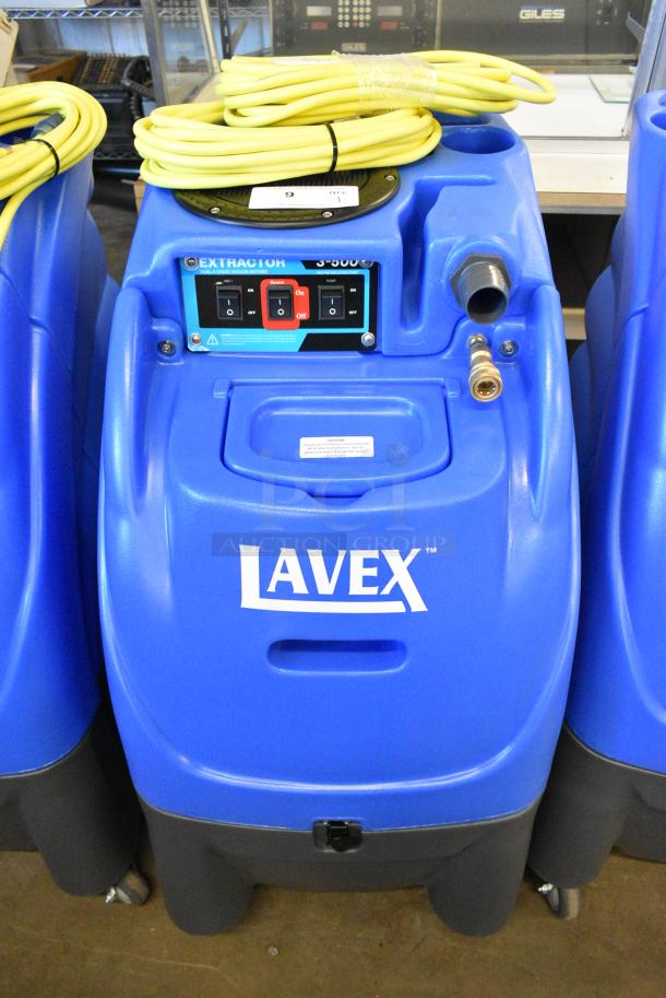 BRAND NEW SCRATCH AND DENT! Lavex 3-500 500 PSI Dual 3 Stage Vacuum Motor Heated Water Carpet Extractor. Tested and Working! - Image 1 of 10
