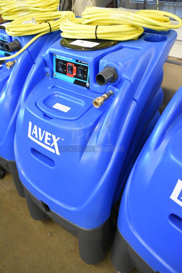 BRAND NEW SCRATCH AND DENT! Lavex 3-500 500 PSI Dual 3 Stage Vacuum Motor Heated Water Carpet Extractor. Tested and Working! - Image 3 of 10