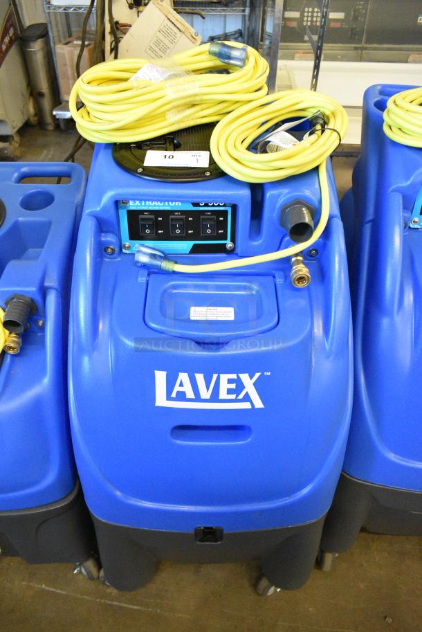 BRAND NEW SCRATCH AND DENT! Lavex 842CD123ST 3-500 500 PSI Dual 3 Stage Vacuum Motor Cold Water Carpet Extractor. Tested and Working! - Image 1 of 11