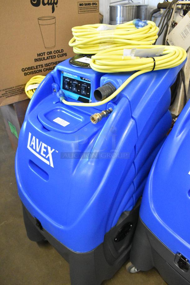 BRAND NEW SCRATCH AND DENT! Lavex 842CD123ST 3-500 500 PSI Dual 3 Stage Vacuum Motor Cold Water Carpet Extractor. Tested and Working! - Image 3 of 11