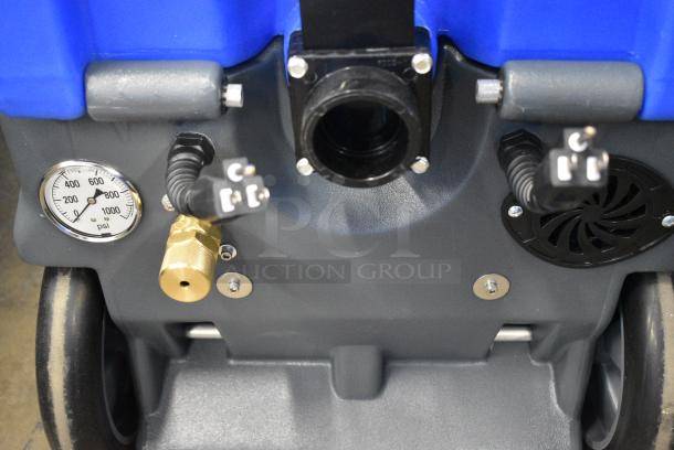 BRAND NEW SCRATCH AND DENT! Lavex 842CD123ST 3-500 500 PSI Dual 3 Stage Vacuum Motor Cold Water Carpet Extractor. Tested and Working! - Image 8 of 11