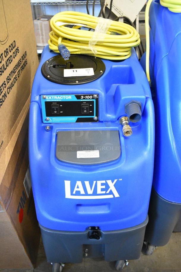 BRAND NEW SCRATCH AND DENT! Lavex 3-100 100 PSI Single Stage Vacuum Motor Cold Water Carpet Extractor. Tested and Working! - Image 1 of 11