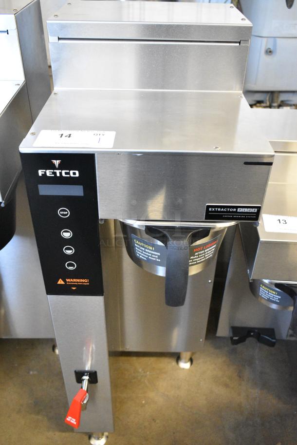 BRAND NEW SCRATCH AND DENT! 2024 Fetco CBS-1251 Stainless Steel Twin Automatic Coffee Brewer w/ Hot Water Dispenser and Metal Brew Basket. 120/208-240 Volts, 1 Phase. - Image 1 of 6