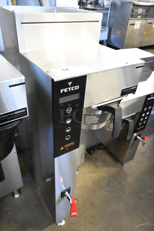 BRAND NEW SCRATCH AND DENT! 2024 Fetco CBS-1251 Stainless Steel Twin Automatic Coffee Brewer w/ Hot Water Dispenser and Metal Brew Basket. 120/208-240 Volts, 1 Phase. - Image 2 of 6