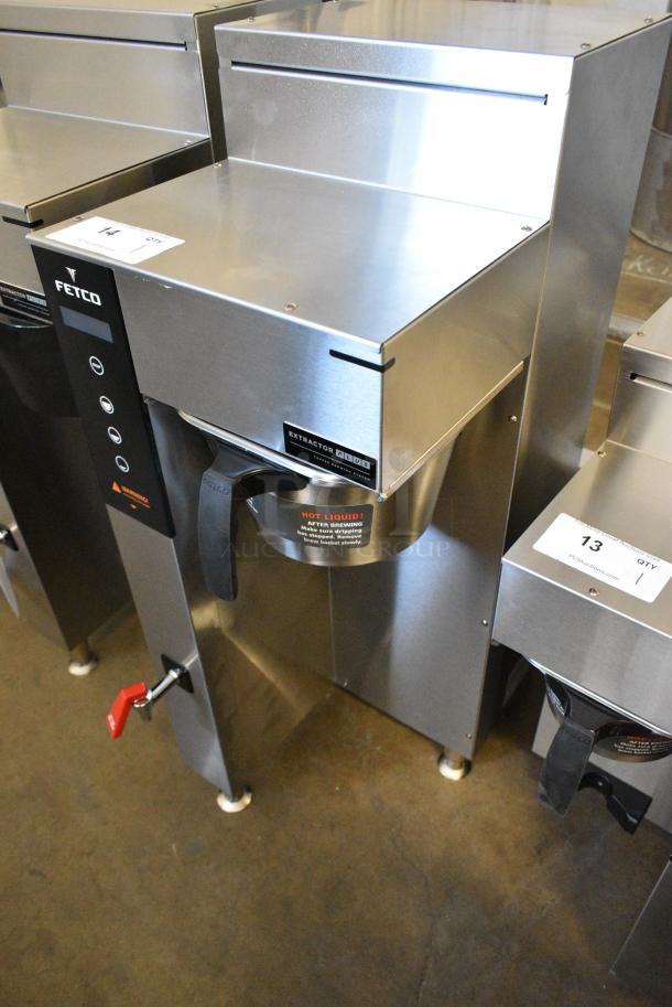 BRAND NEW SCRATCH AND DENT! 2024 Fetco CBS-1251 Stainless Steel Twin Automatic Coffee Brewer w/ Hot Water Dispenser and Metal Brew Basket. 120/208-240 Volts, 1 Phase. - Image 3 of 6
