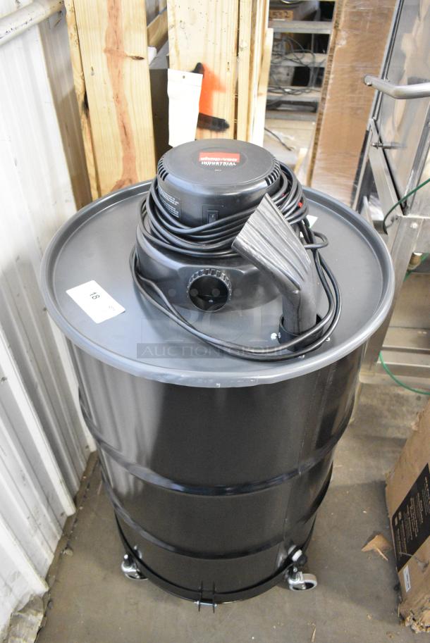 BRAND NEW SCRATCH AND DENT! Shop-Vac 9700506 55 Gallon 3.0 Peak HP Two-Stage Wet / Dry Drum Vacuum with Tool Kit 1729700506. Tested and Working! - Image 1 of 10