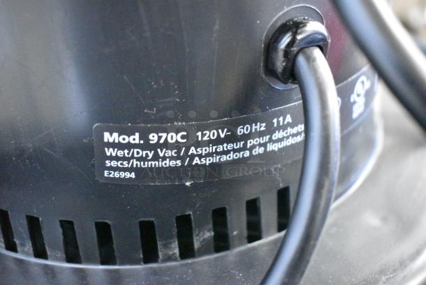 BRAND NEW SCRATCH AND DENT! Shop-Vac 9700506 55 Gallon 3.0 Peak HP Two-Stage Wet / Dry Drum Vacuum with Tool Kit 1729700506. Tested and Working! - Image 8 of 10