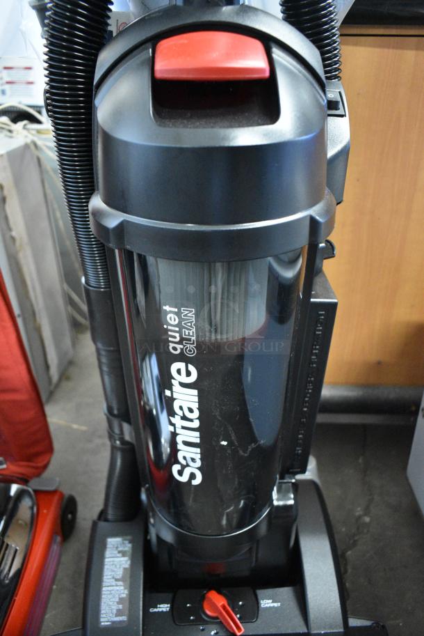 BRAND NEW SCRATCH AND DENT! Sanitaire SC5845D FORCE QuietClean 15" Bagless Upright Vacuum Cleaner 752SC5845B. Tested and Working! - Image 4 of 8
