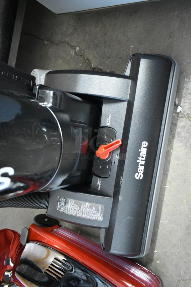 BRAND NEW SCRATCH AND DENT! Sanitaire SC5845D FORCE QuietClean 15" Bagless Upright Vacuum Cleaner 752SC5845B. Tested and Working! - Image 5 of 8