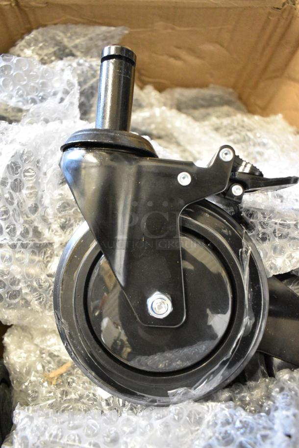 BRAND NEW SCRATCH AND DENT! Lot of 20 Commercial Casters. - Image 2 of 5