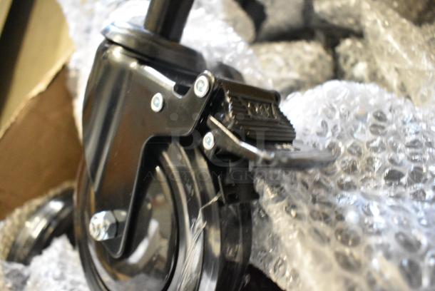 BRAND NEW SCRATCH AND DENT! Lot of 20 Commercial Casters. - Image 4 of 5
