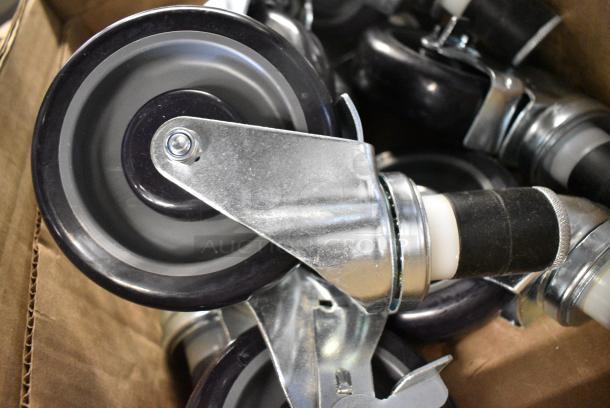 BRAND NEW SCRATCH AND DENT! Lot of 9 Commercial Casters. - Image 2 of 4