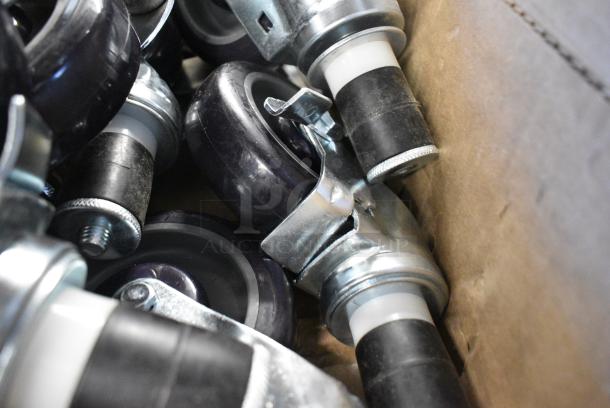 BRAND NEW SCRATCH AND DENT! Lot of 9 Commercial Casters. - Image 4 of 4