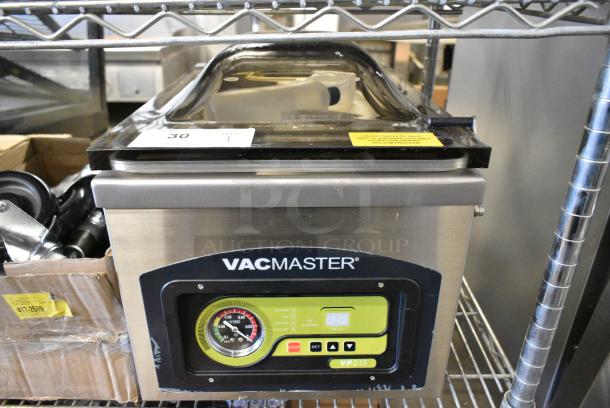 BRAND NEW SCRATCH AND DENT! VacMaster VR215 Chamber Vacuum Packaging Machine with 10 1/4" Seal Bar. 120 Volts, 1 Phase. Does Not Come w/ Power Cord. Tested and Working! - Image 1 of 8