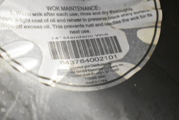 2 BRAND NEW SCRATCH AND DENT! Town 843784002101 Metal Wok Skillet. 2 Times Your Bid! - Image 5 of 5