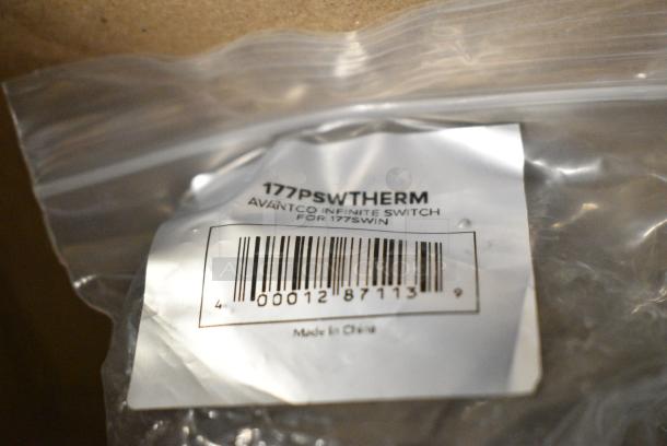 5 BRAND NEW SCRATCH AND DENT! Various Items Including 177PSWTHERM Avantco 177PSWTHERM Infinite Switch for Infinite Control Strip Warmers - 120V, Catchall Avantco 970C032S Filter Drier, 1/4" Sweat Fitting. 5 Times Your Bid! - Image 7 of 7