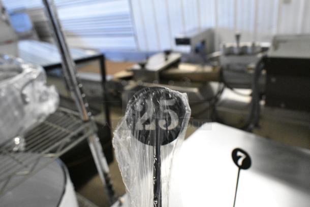 BRAND NEW SCRATCH AND DENT! American Metalcraft NSB30 Black Stamped-Out Number Table Stands - 21 to 30 - Image 7 of 14