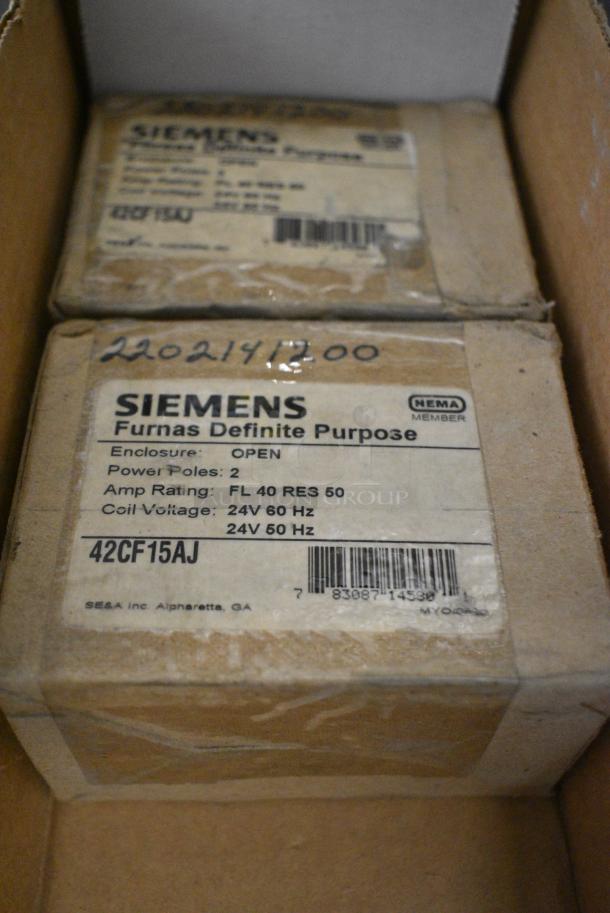 ALL ONE MONEY! Tier Lot of Various BRAND NEW Items Including Siemens Furnas Definite Purpose, Safety Shut off Valve, Catchall Filter - Image 2 of 23