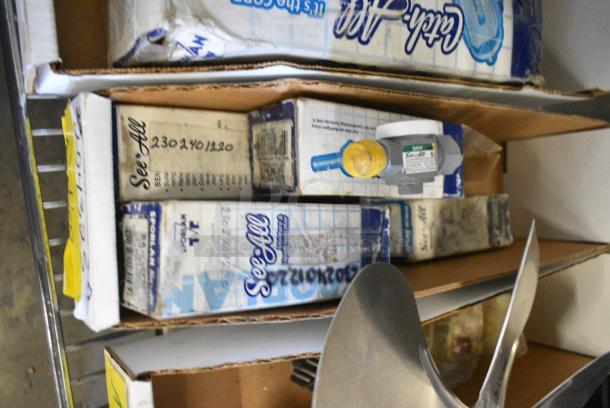 ALL ONE MONEY! Tier Lot of Various BRAND NEW Items Including Siemens Furnas Definite Purpose, Safety Shut off Valve, Catchall Filter - Image 17 of 23