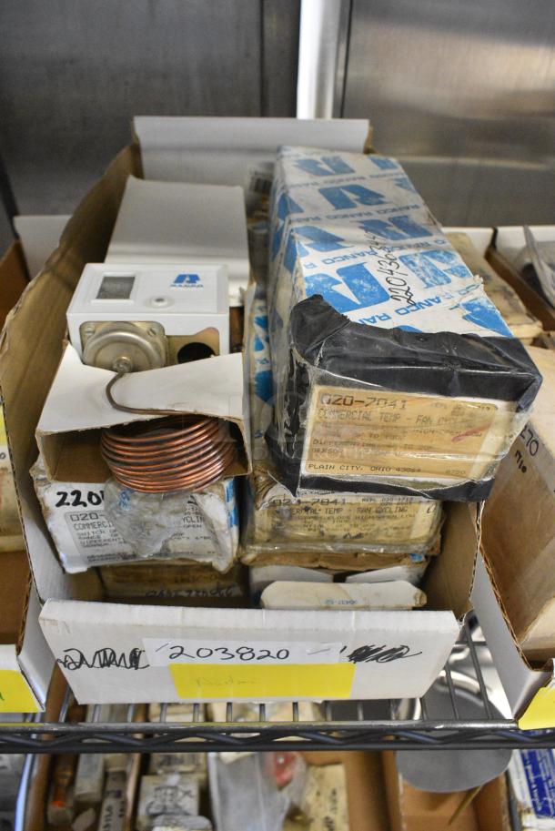 ALL ONE MONEY! Tier Lot of Approximately 33 BRAND NEW Various Items Including Catchall Filters, Fan Cycling, Drive Module, Defrost Control, Pressure Switch - Image 8 of 22