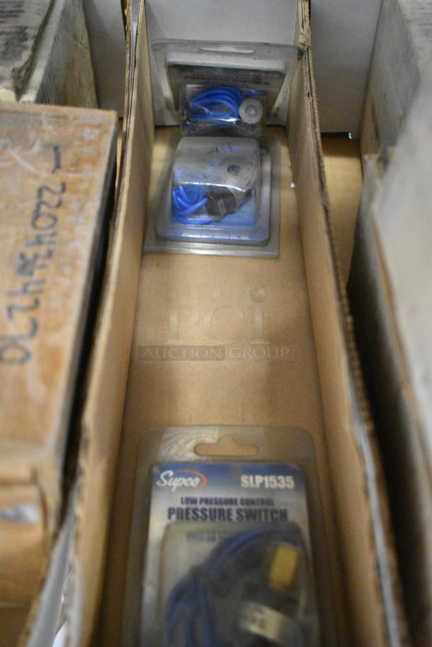 ALL ONE MONEY! Tier Lot of Approximately 33 BRAND NEW Various Items Including Catchall Filters, Fan Cycling, Drive Module, Defrost Control, Pressure Switch - Image 14 of 22