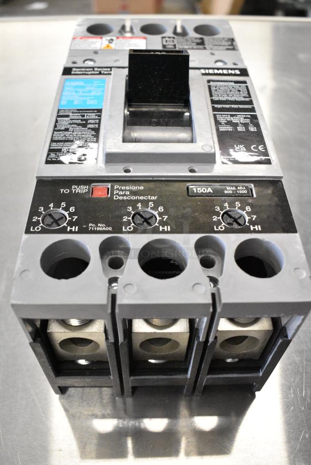 BRAND NEW Siemens FXD63B150L 3 Pole Circuit Breaker - Image 1 of 10