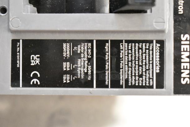 BRAND NEW Siemens FXD63B150L 3 Pole Circuit Breaker - Image 4 of 10