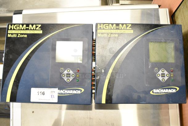 2 BRAND NEW Bacharach HGM-MZ Multi Zone Halogen Gas Monitor. 2 Times Your Bid! - Image 1 of 8