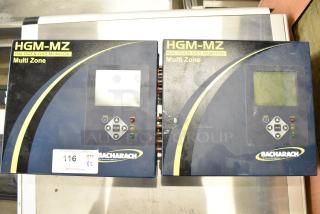 2 BRAND NEW Bacharach HGM-MZ Multi Zone Halogen Gas Monitor. 2 Times Your Bid!