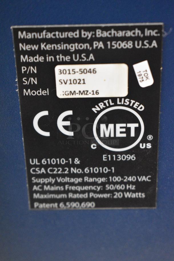 2 BRAND NEW Bacharach HGM-MZ Multi Zone Halogen Gas Monitor. 2 Times Your Bid! - Image 5 of 8